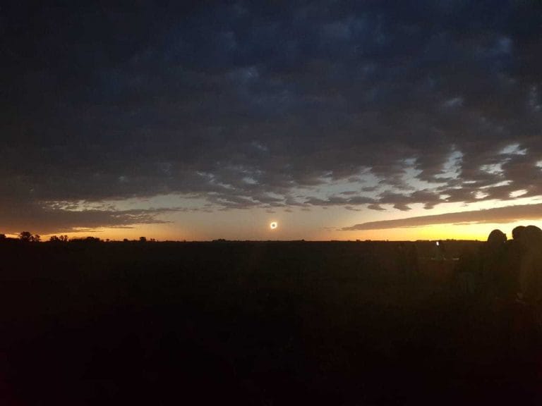 ECLIPSE EN FRANKLIN del 2 de julio de 2019