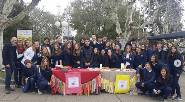Solidaridad hasta en el desayuno