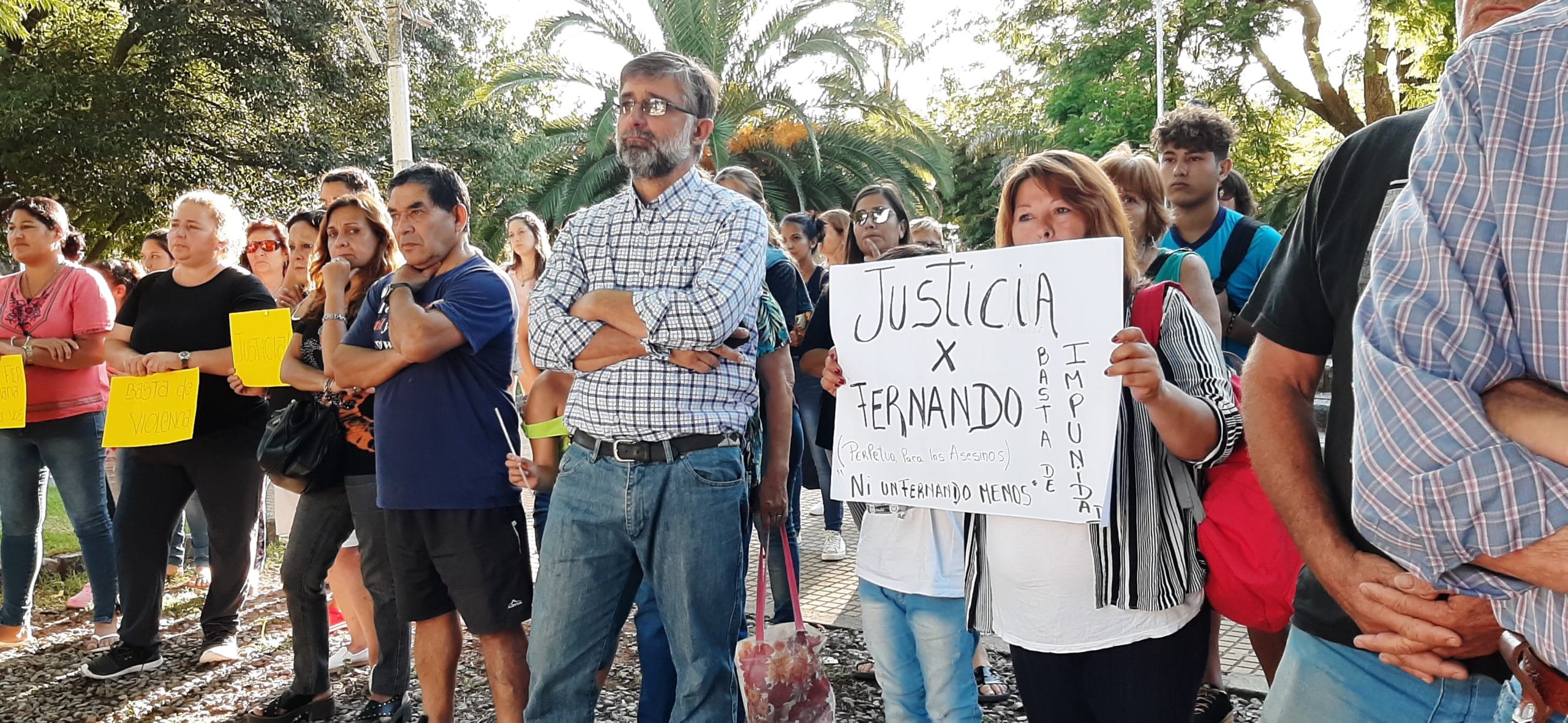 En Giles tambien se pidió justicia por Fernando
