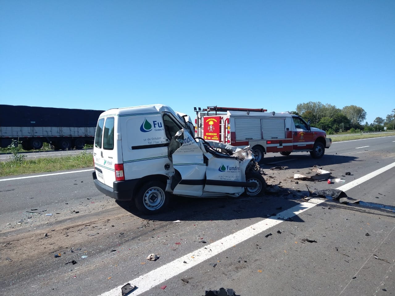 Trágico siniestro vial en la autovía