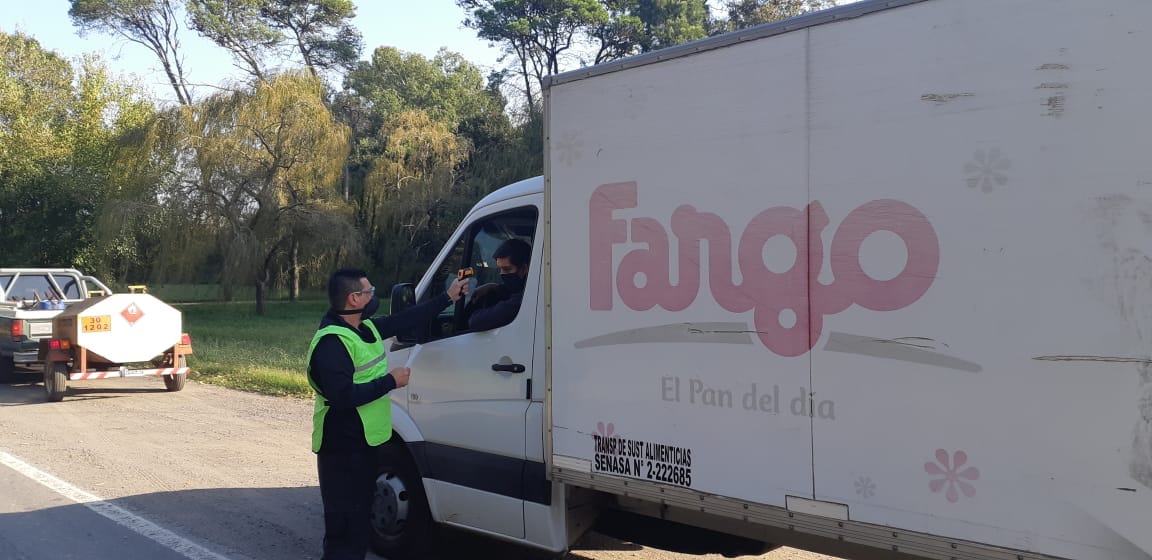 Controlan los accesos a la ciudad