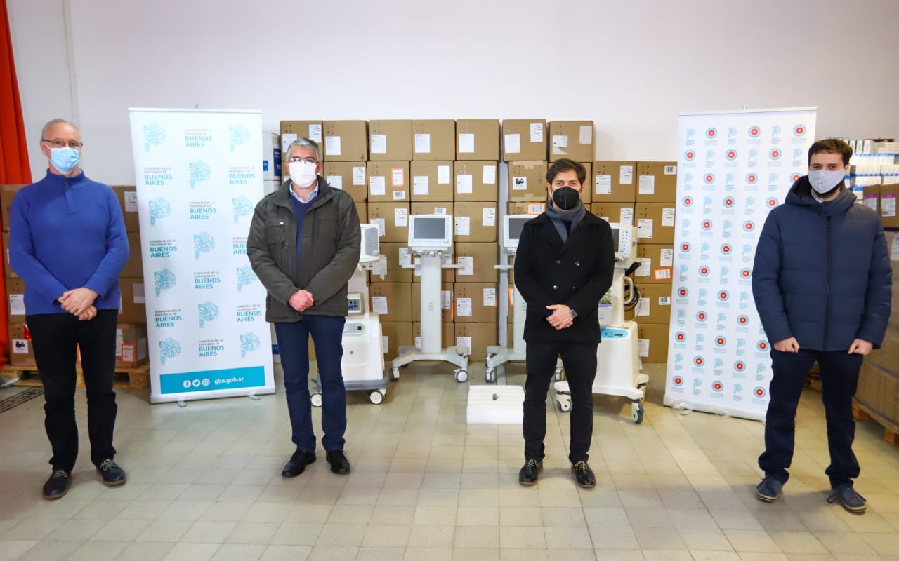 La provincia dona un respirador para el hospital