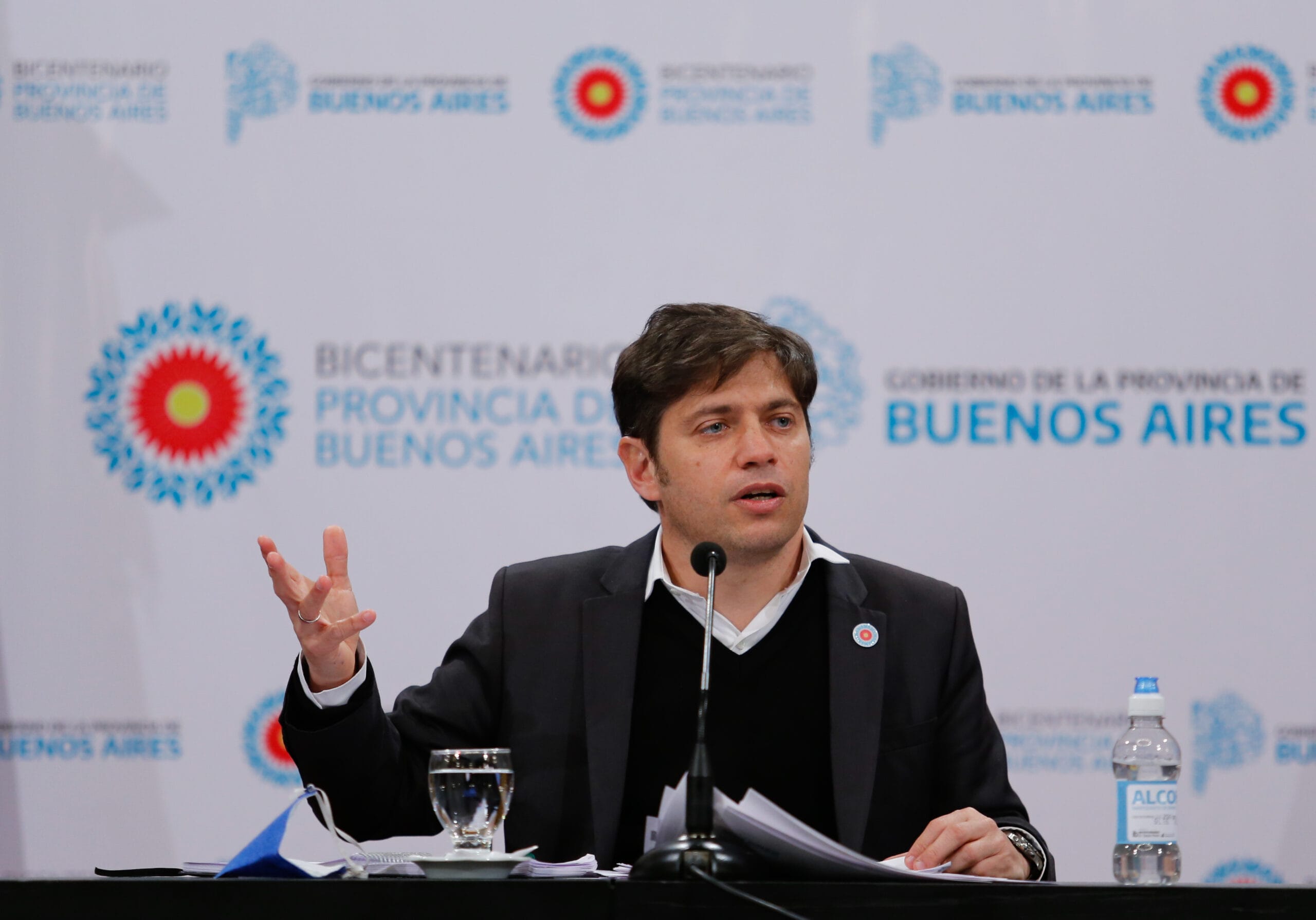 Kiciloff anunció un ambicioso plan de obras