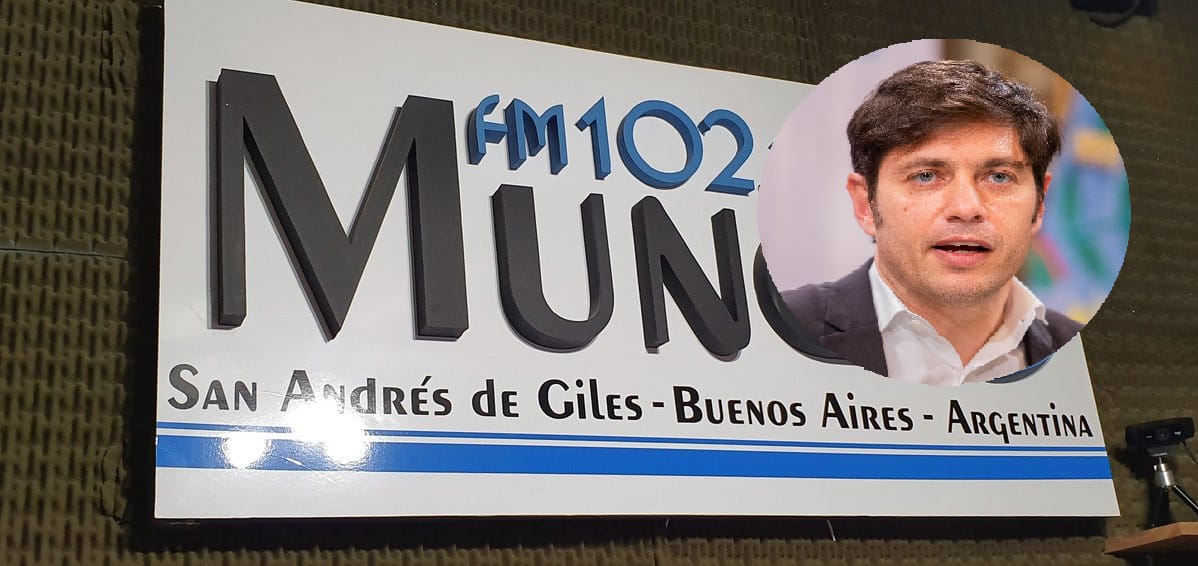 Axel Kiciloff en Fm Mundo / Vamos a realizar una obra que se anuncio  muchas veces