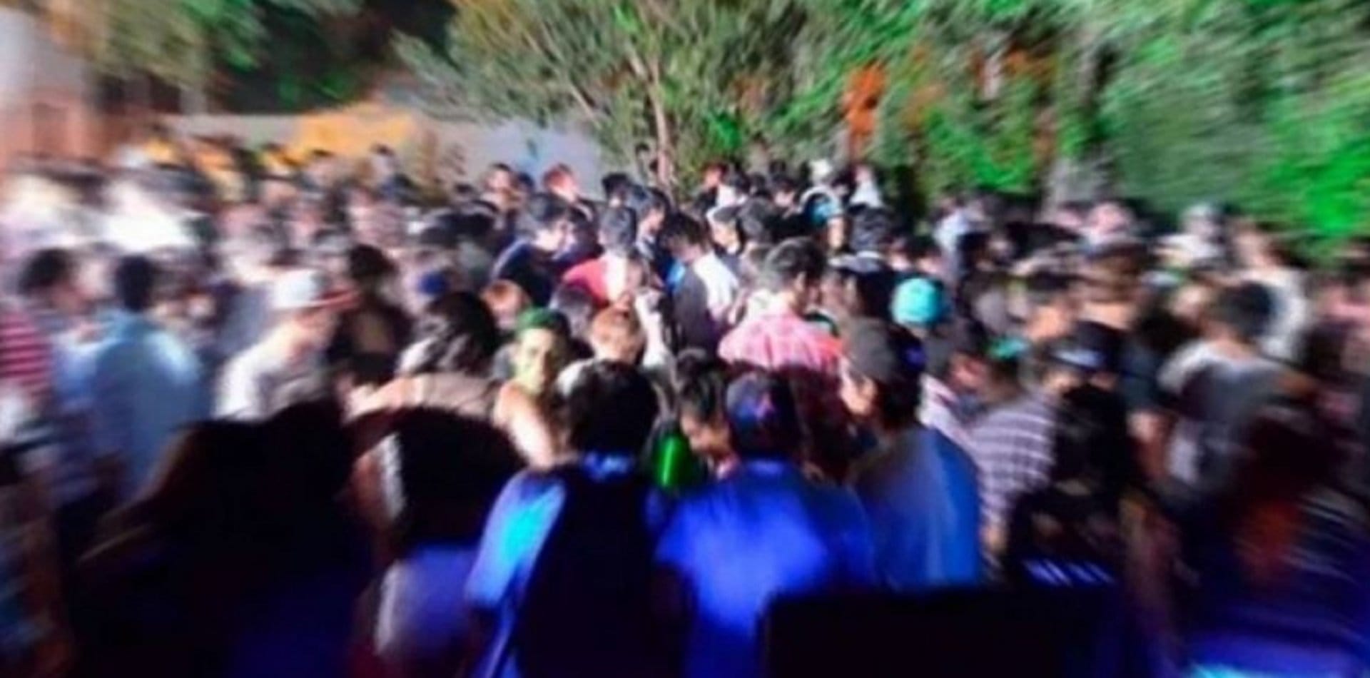 Denuncian usurpación de una propiedad para hacer una fiesta clandestina