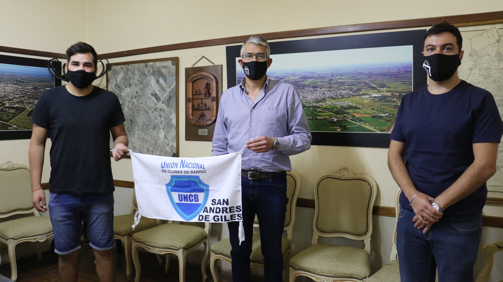 Puglielli se reunió con la «Unión de Clubes de Barrio»