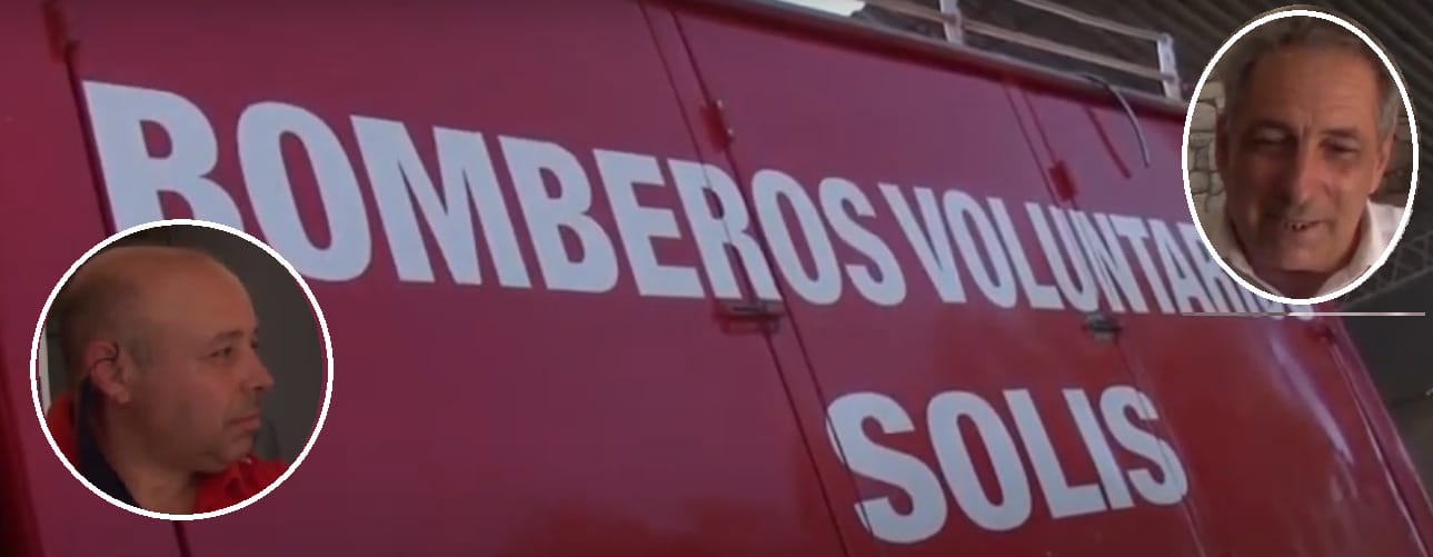 Bomberos Voluntarios de Solis habilitados por Defensa Civil