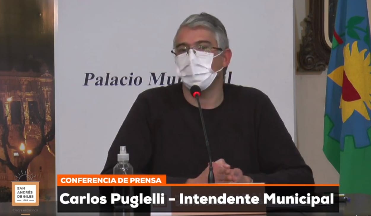 Giles a fase 2 por el aumento de casos y internados
