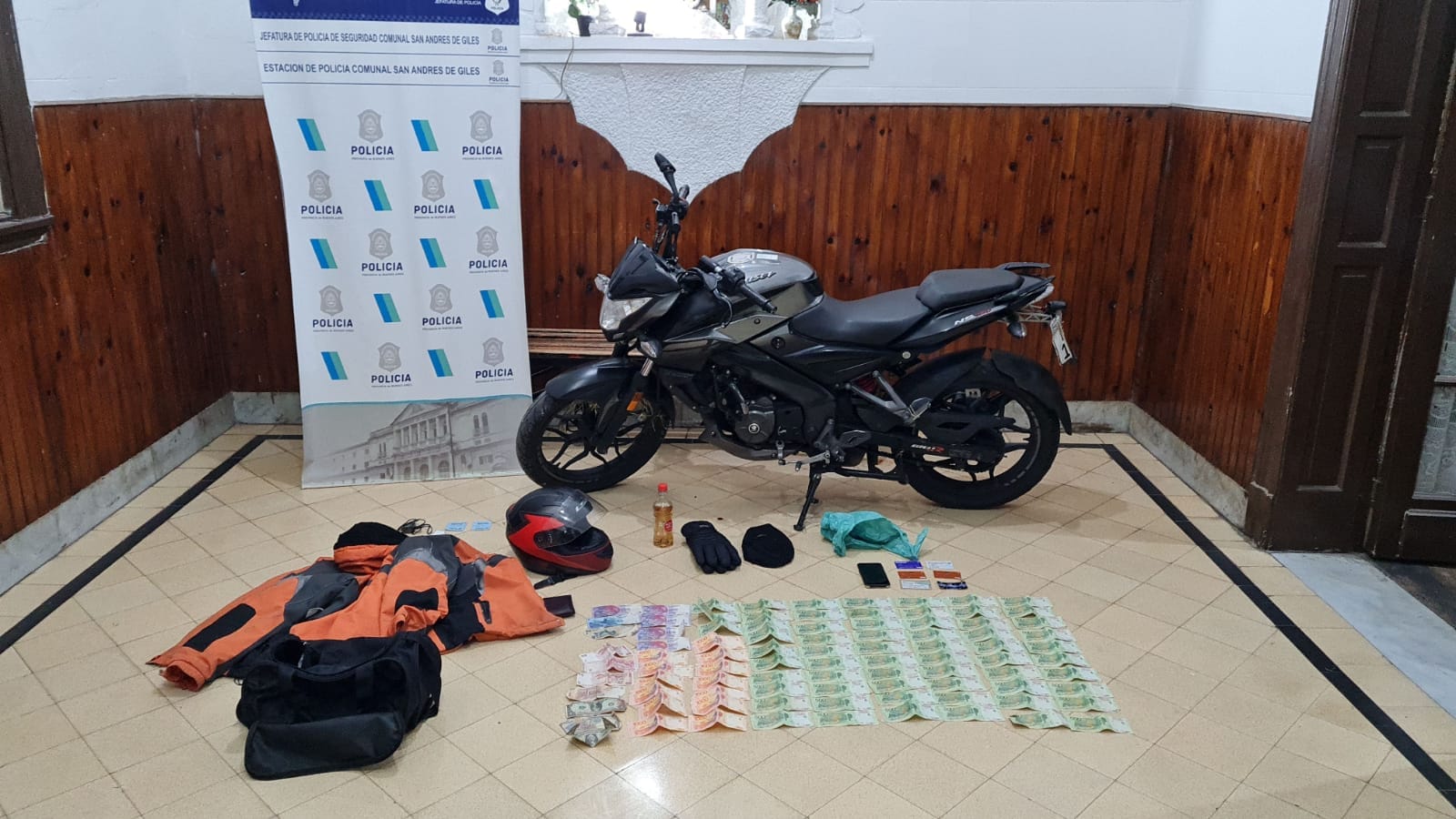 Hacia el cuento del tío en moto y lo agarraron