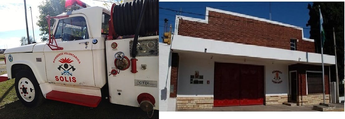 Los bomberos voluntarios del partido celebran su día
