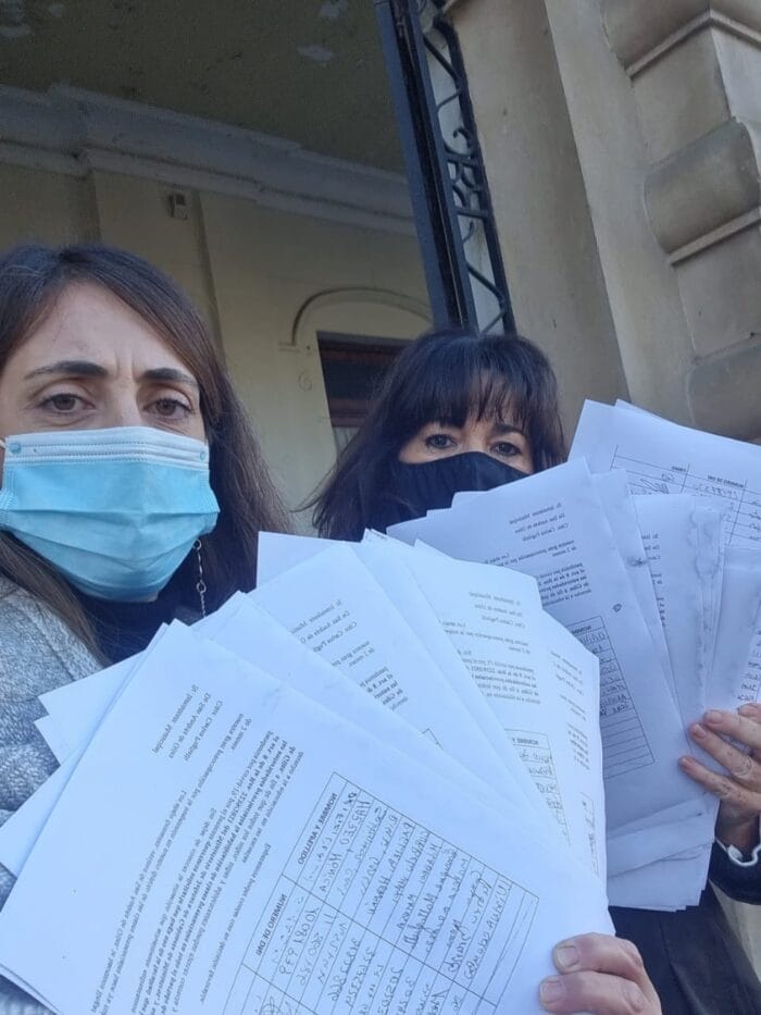 Novecientos vecinos firmaron para que vuelvan las clases presenciales