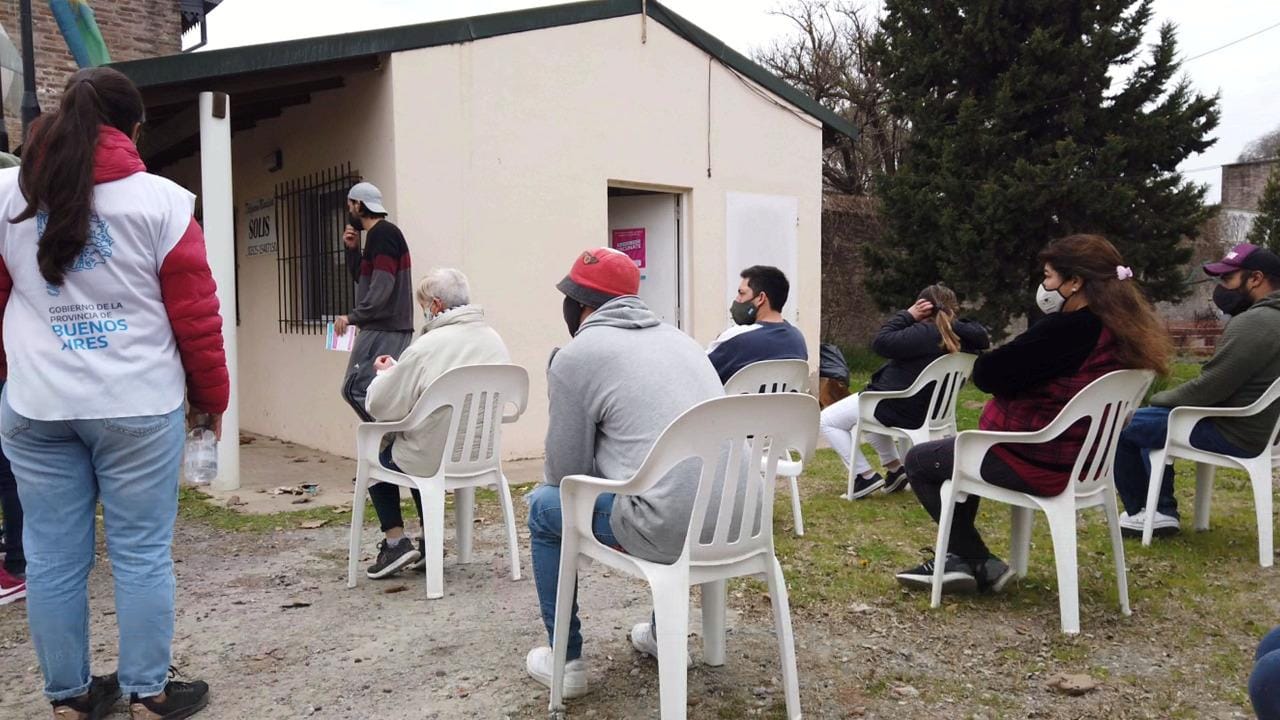 Mas de 100 vecinos se vacunaron en Solis