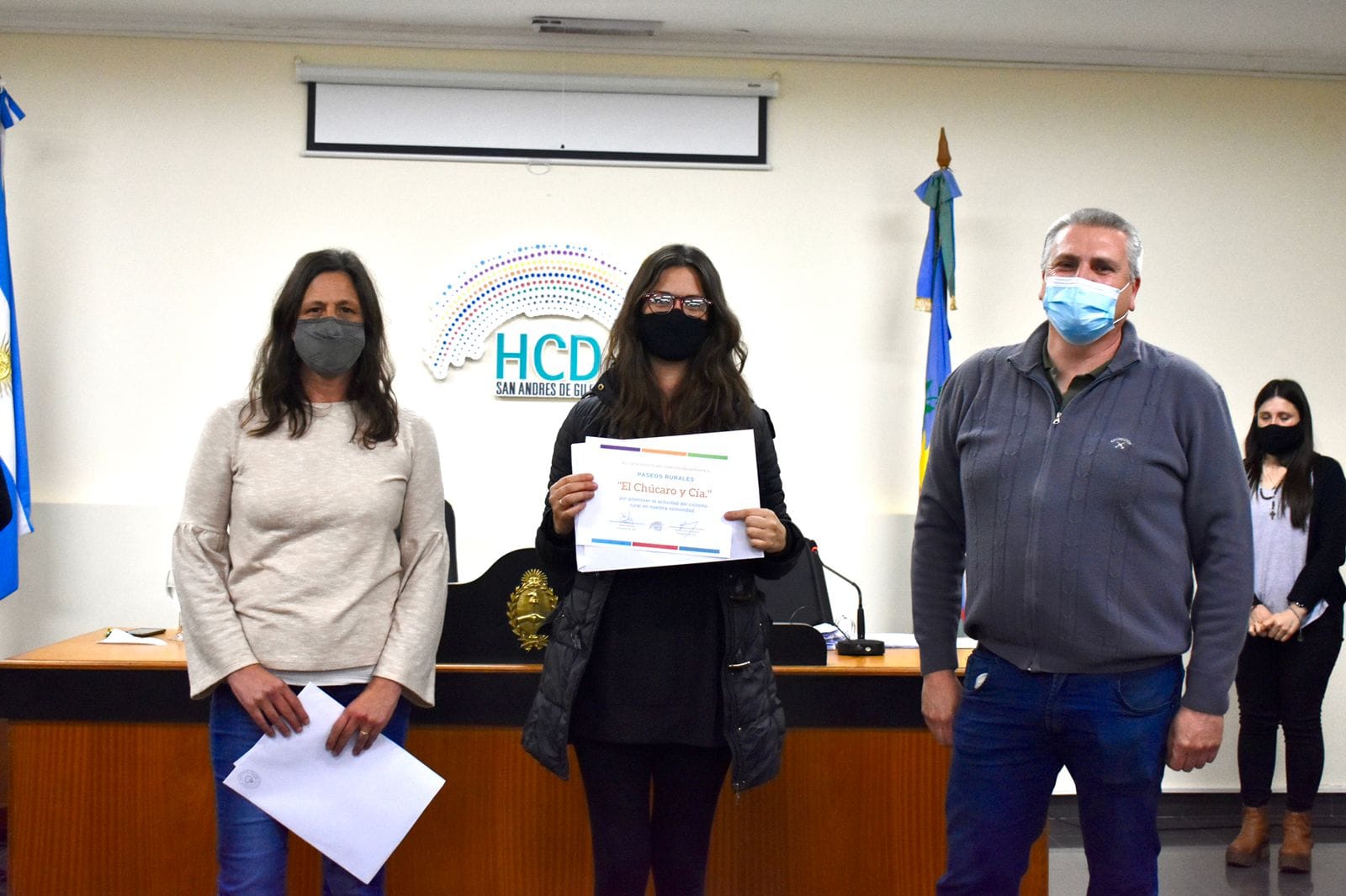 El HCD reconoció  al Paseos Rural «El Chúcaro y cia»