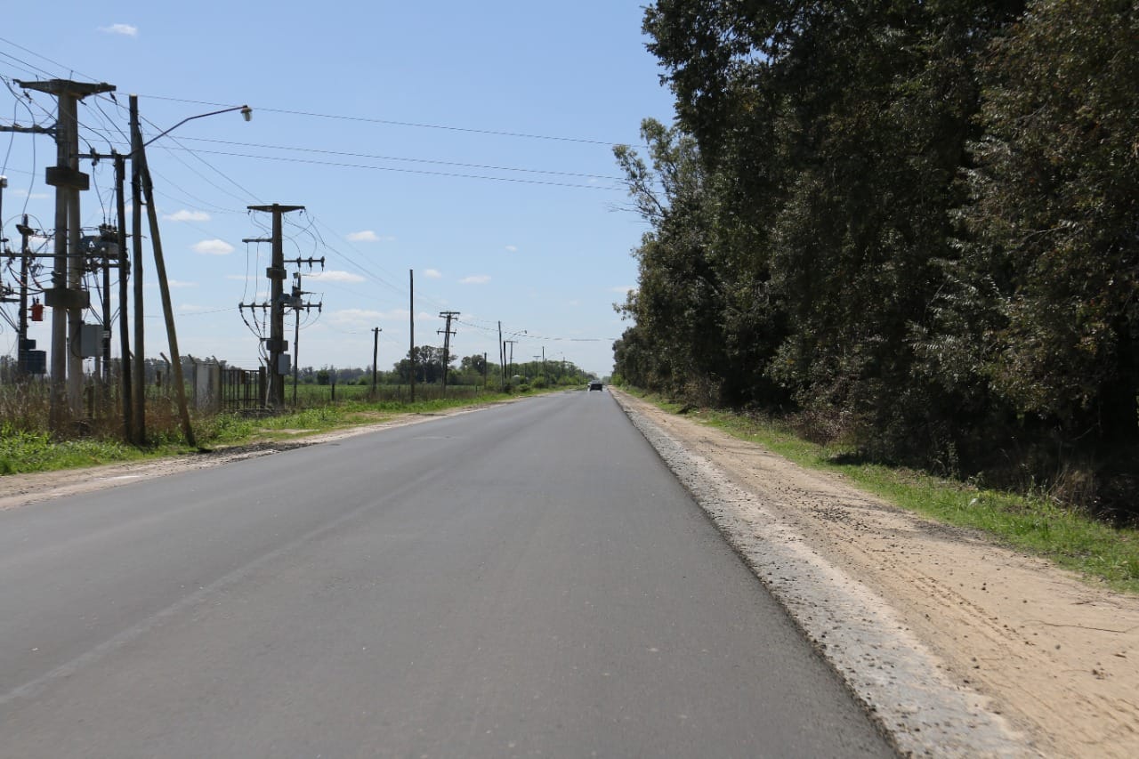 El acceso a Cucullu casi terminado