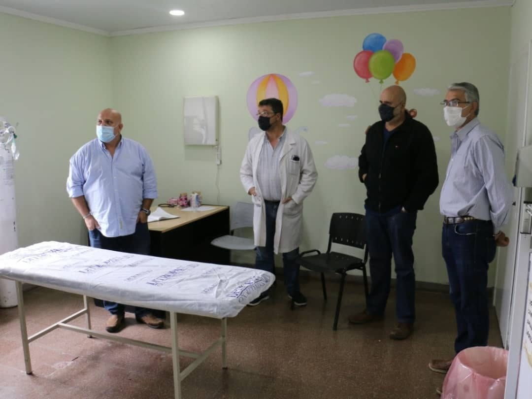 El sector materno infantil volvió al hospital San Andrés