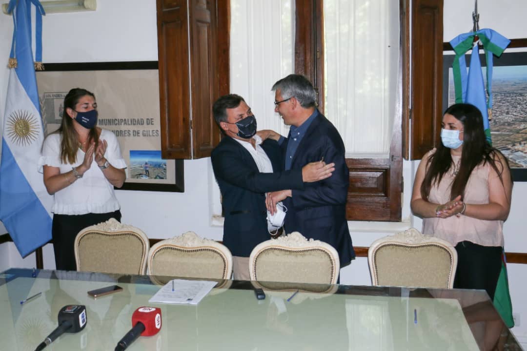 Miguel Gesualdi asumió como intendente interino