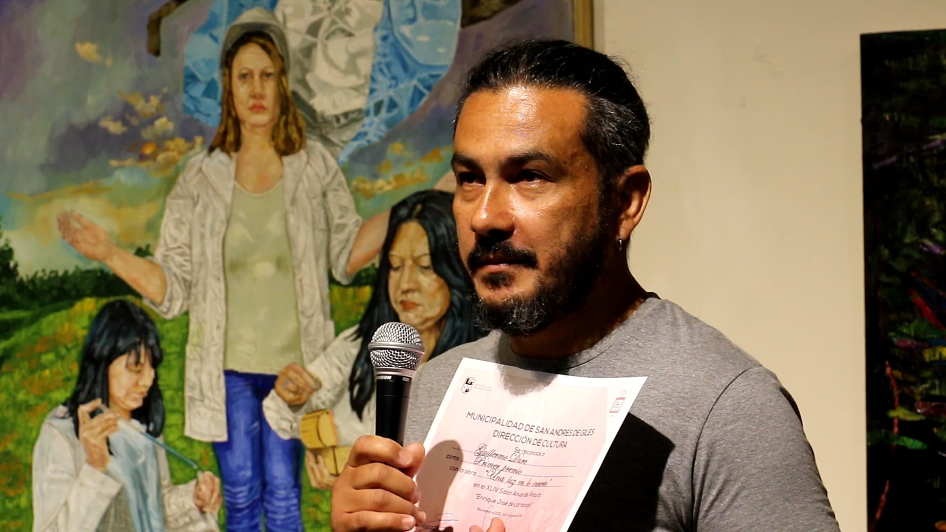 Se realizó la entrega de premios del Salón Larrañaga