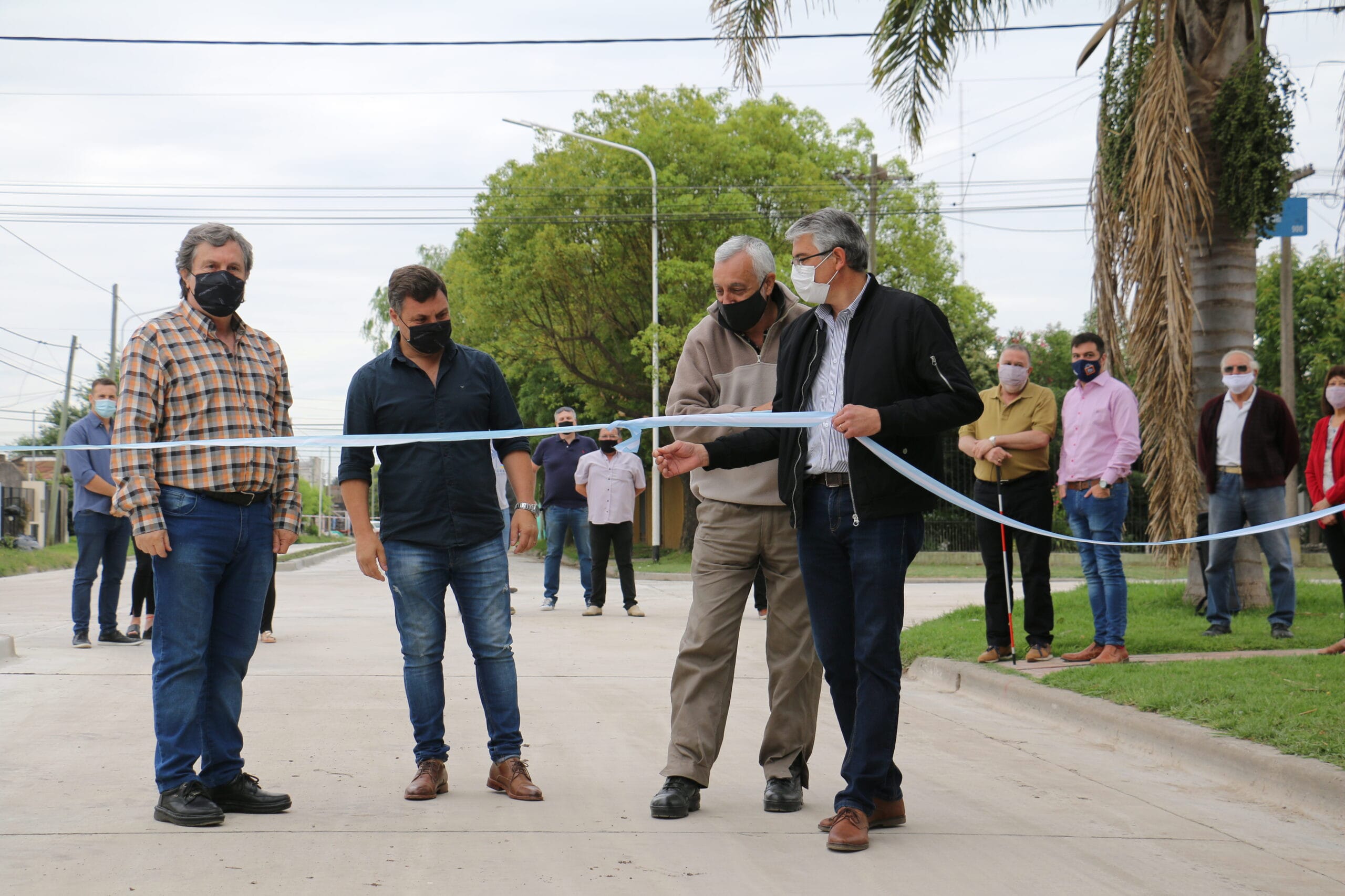 Quedó habilitado un tramo de la nueva avenida España