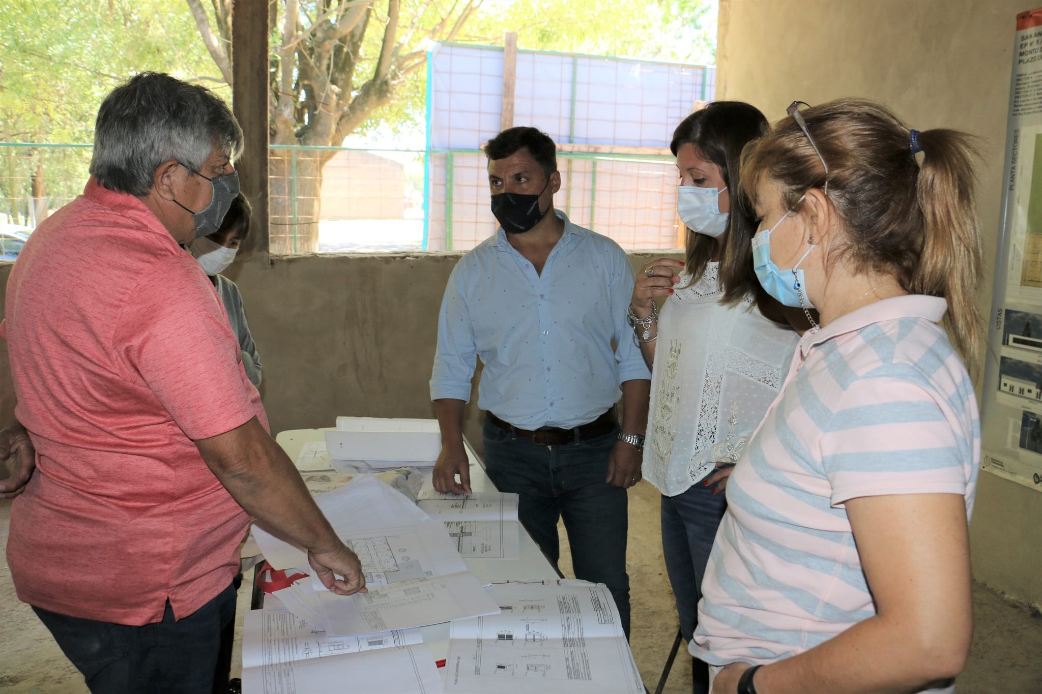 Avanza la obra de la escuela de Cucullu