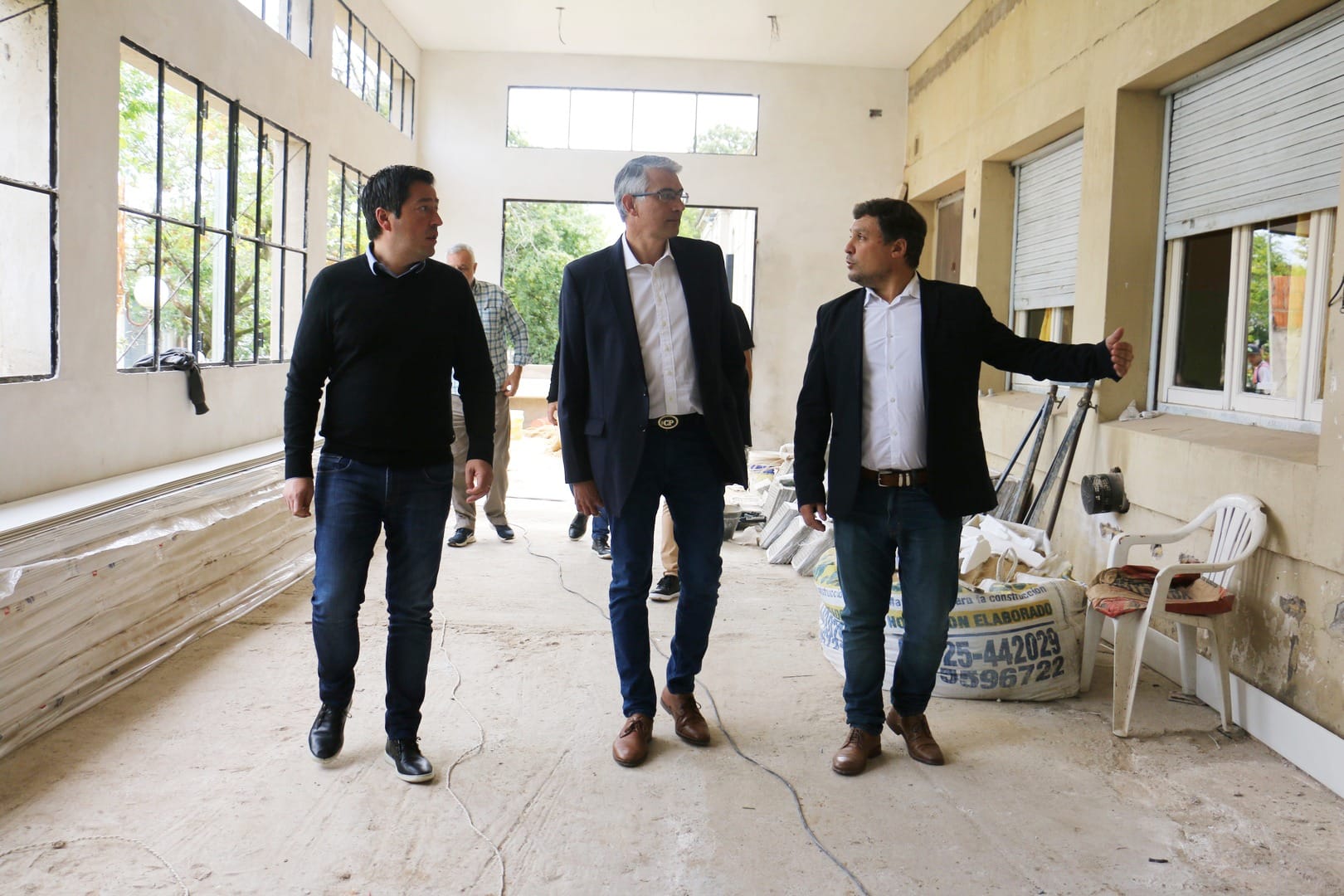 Visita del Ministro de Infraestructura y Servicios Públicos de la Provincia