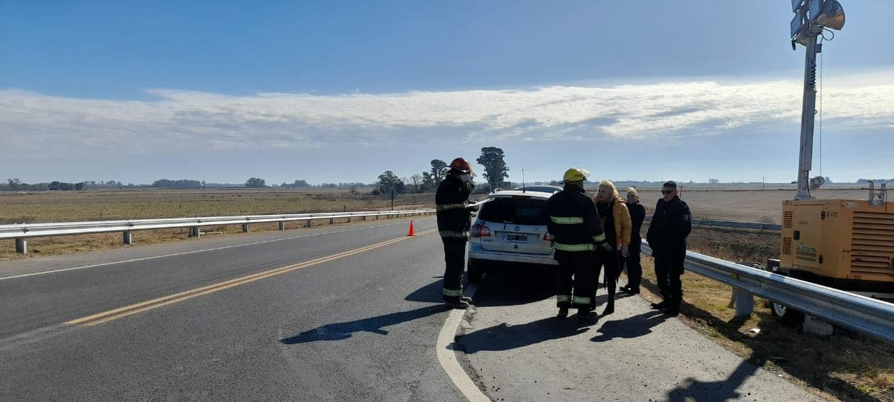 San Antonio de Areco y otro siniestro vial en el cruce de 41 y 8