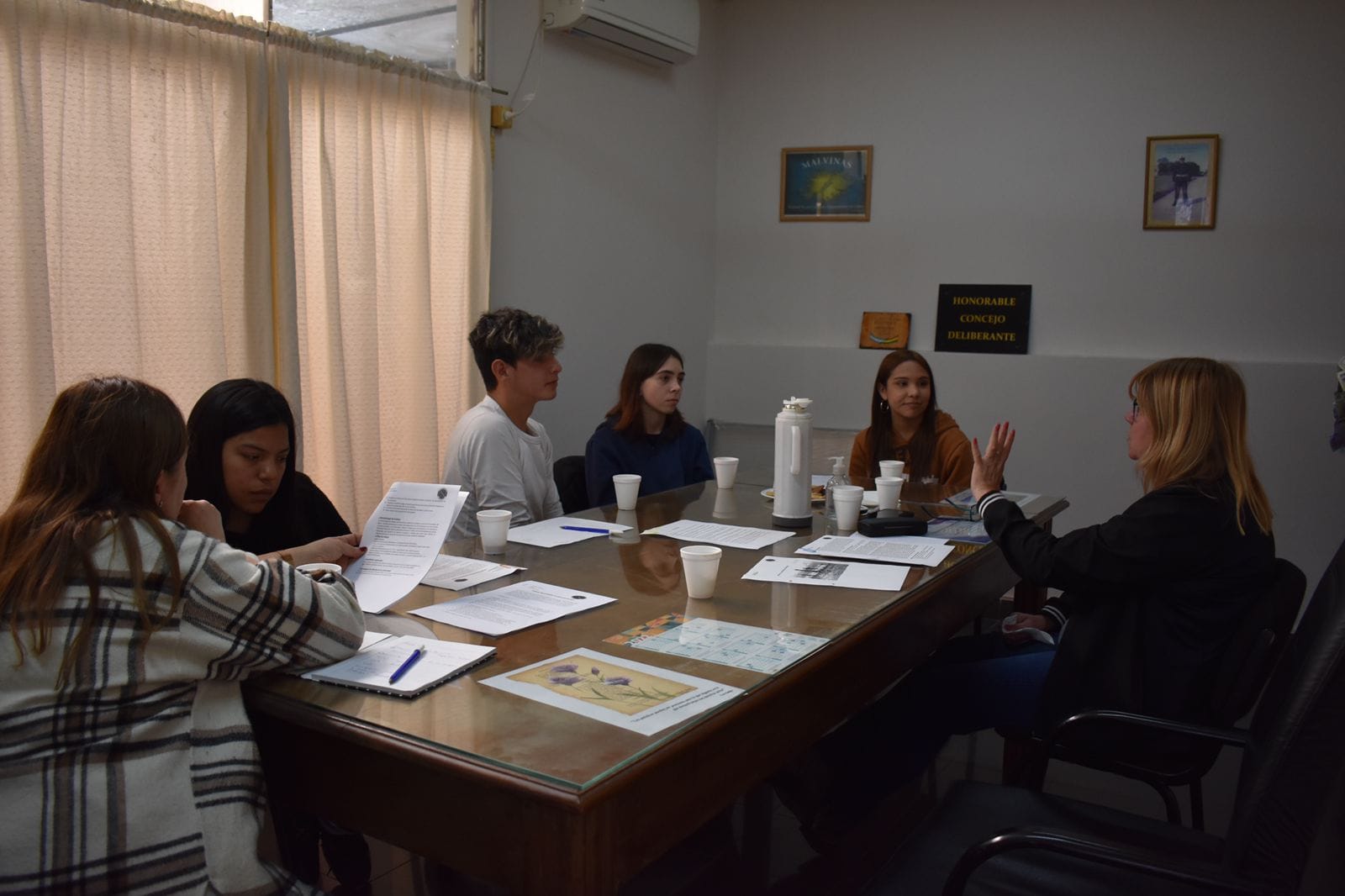 Comenzaron a trabajar las comisiones del Concejo Deliberante Juvenil