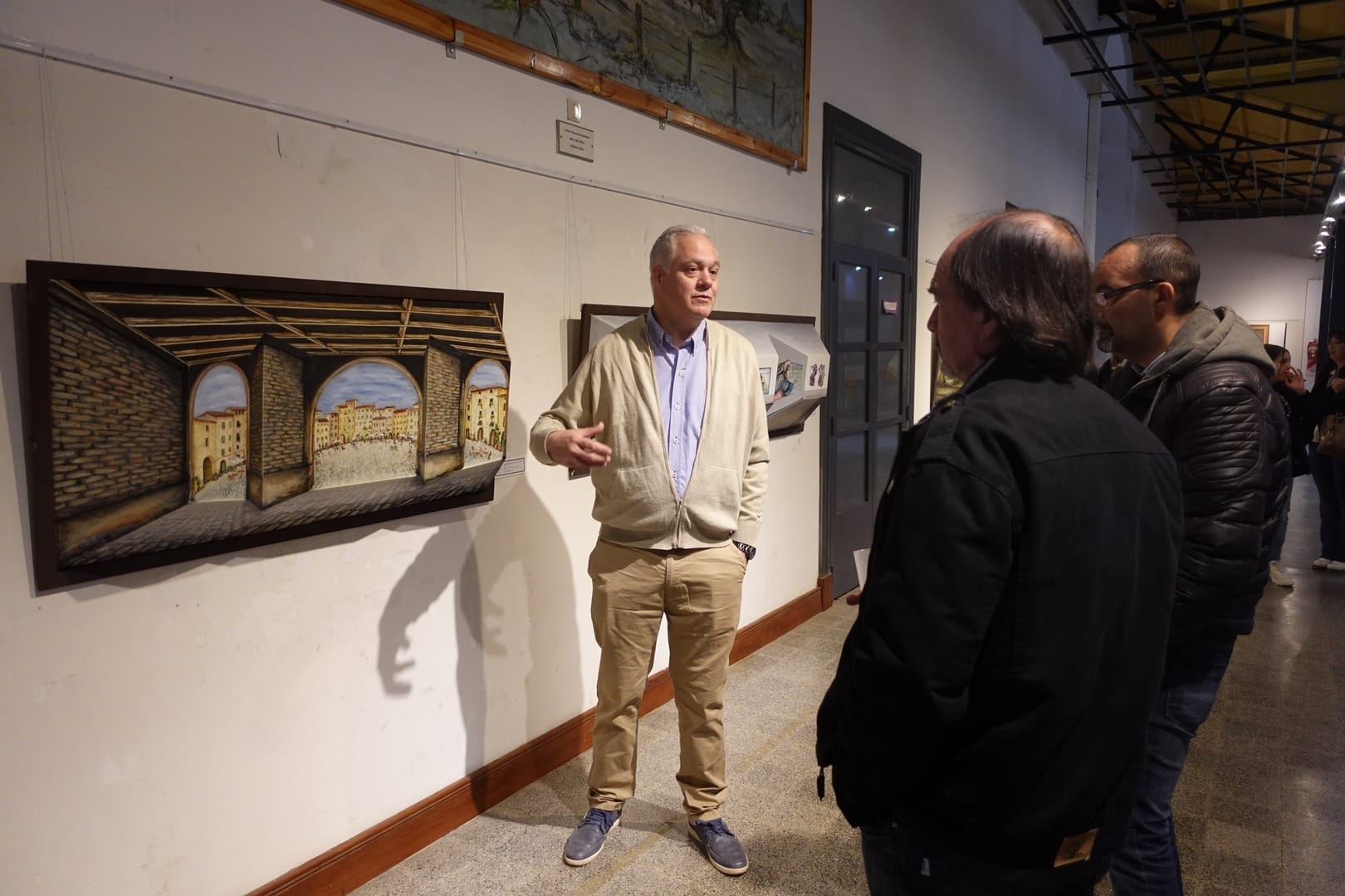 Se inauguro la muestra de Daniel Fallabella