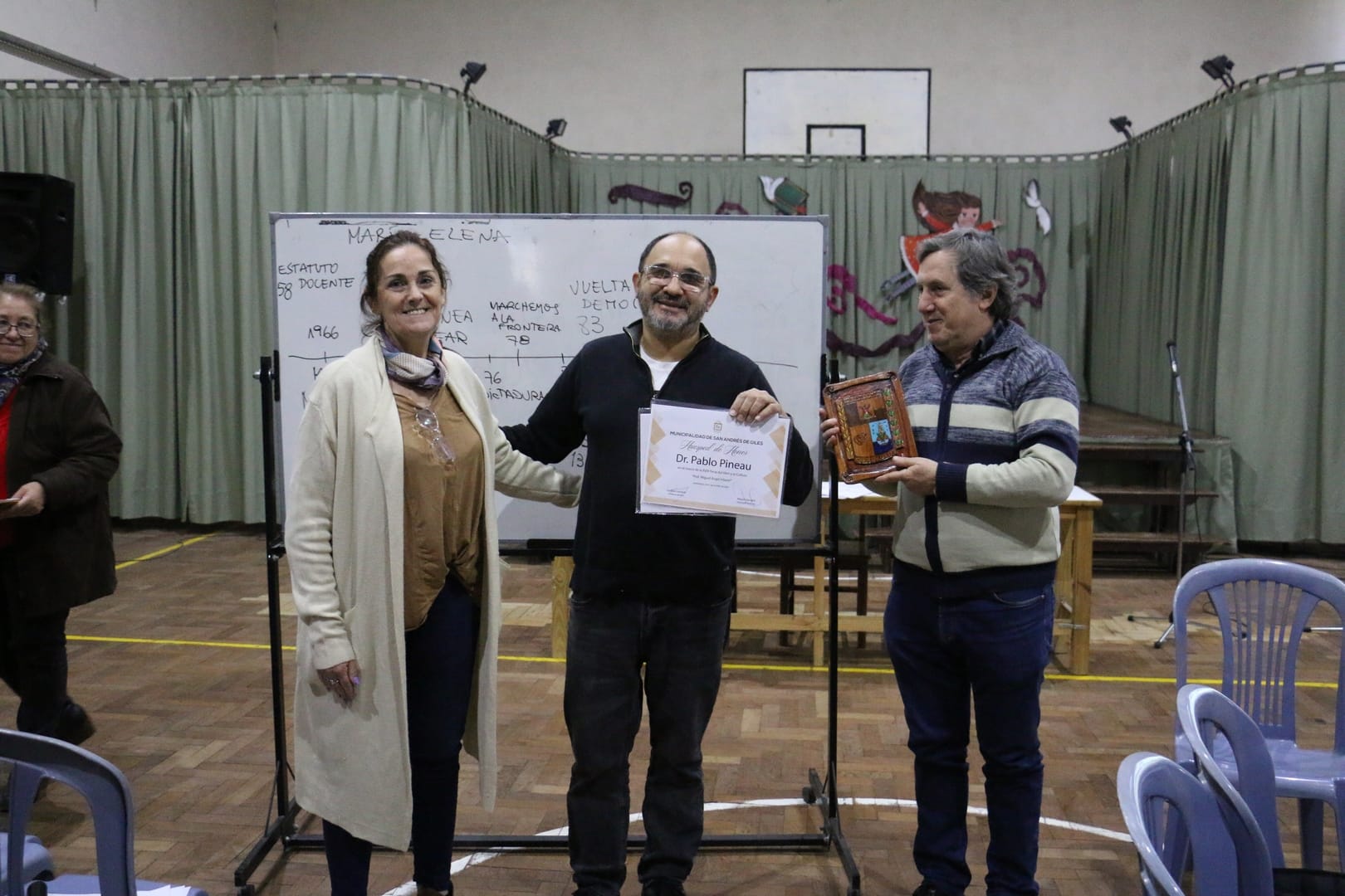 Reconocimiento al Dr. Pablo Pineau