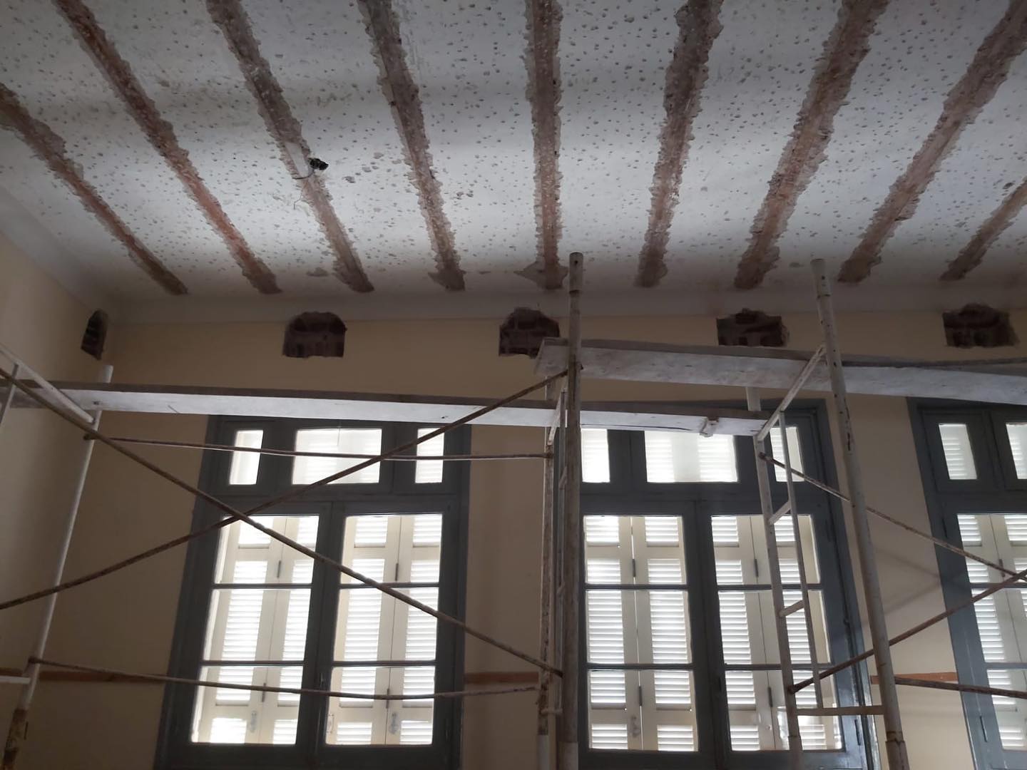 Comienza la obra en la escuela Nro. 1