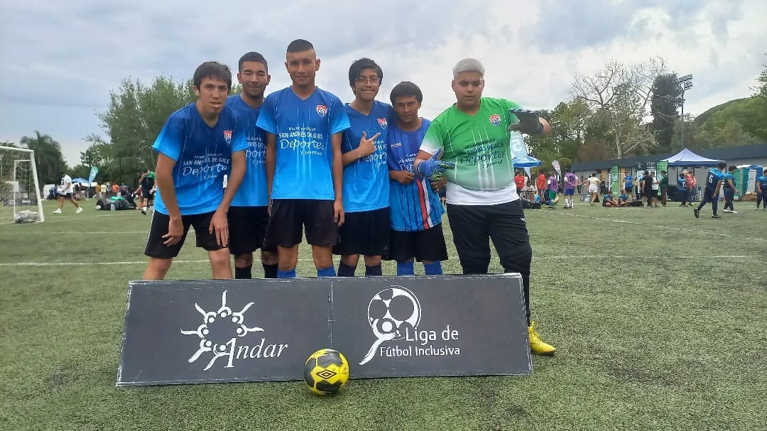 Liga Inclusiva de Futbol / Giles con buenos resultados