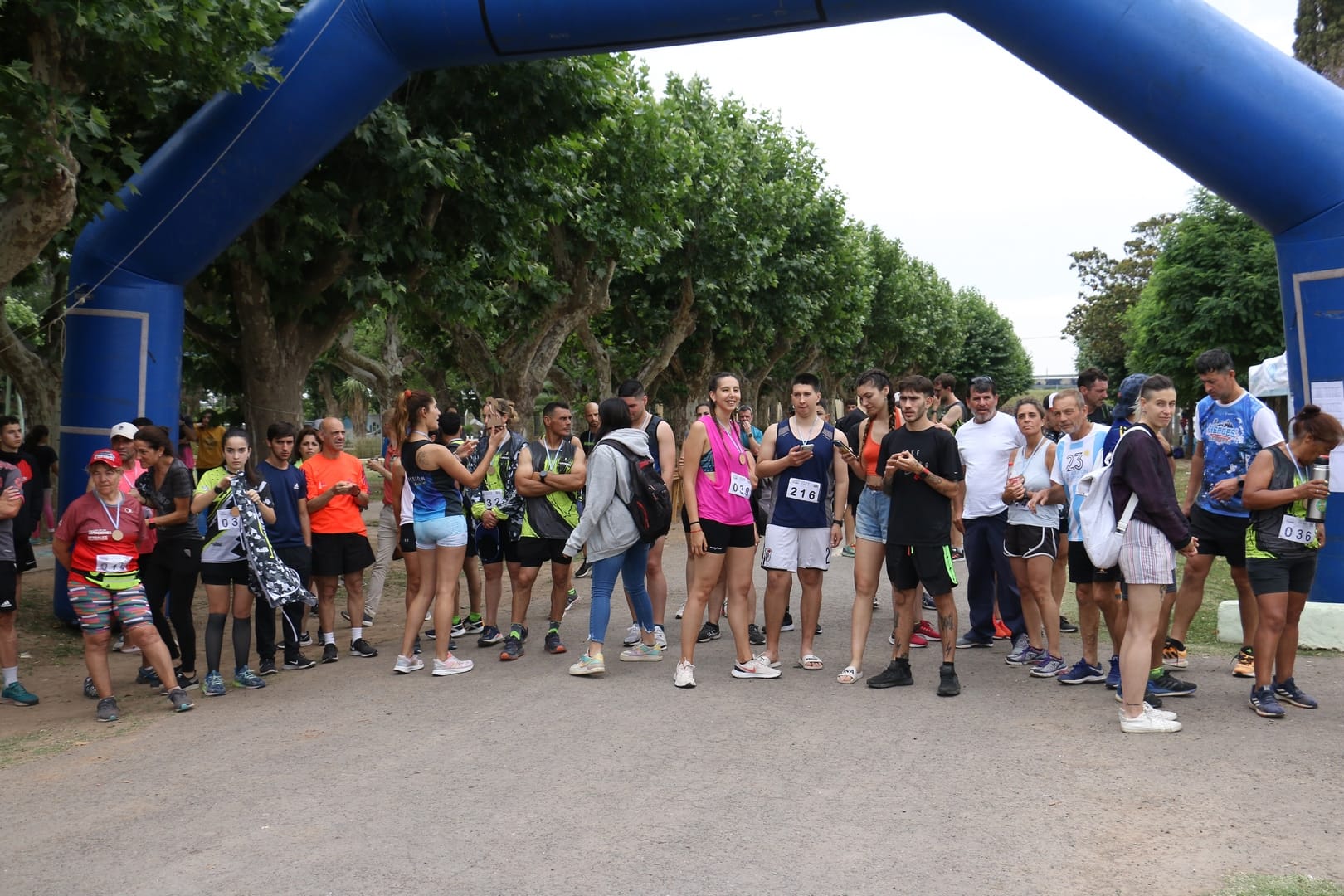 Se corrio la «Prueba deportiva Villa Espil Corre»