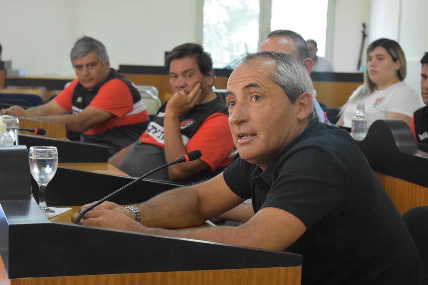El HCD reconocio a Mathias Nolesi