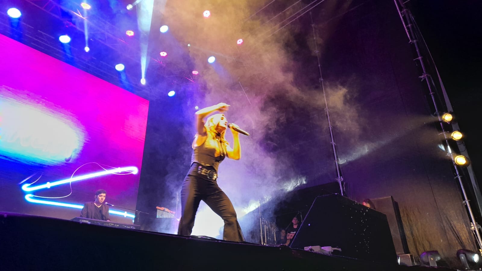 Fiesta del Pastel / Miles de visitantes en la primera noche