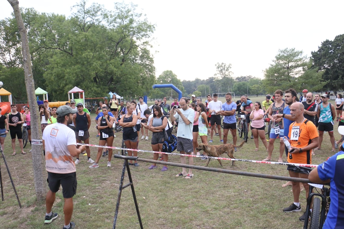 Se realizó el 8º Triatlón Ciudad de San Andrés de Giles