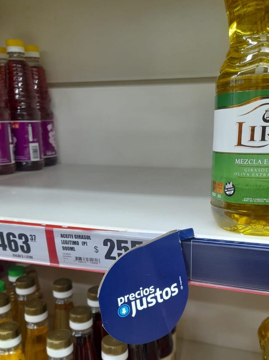 El programa Precios Justos y los faltantes en las góndola