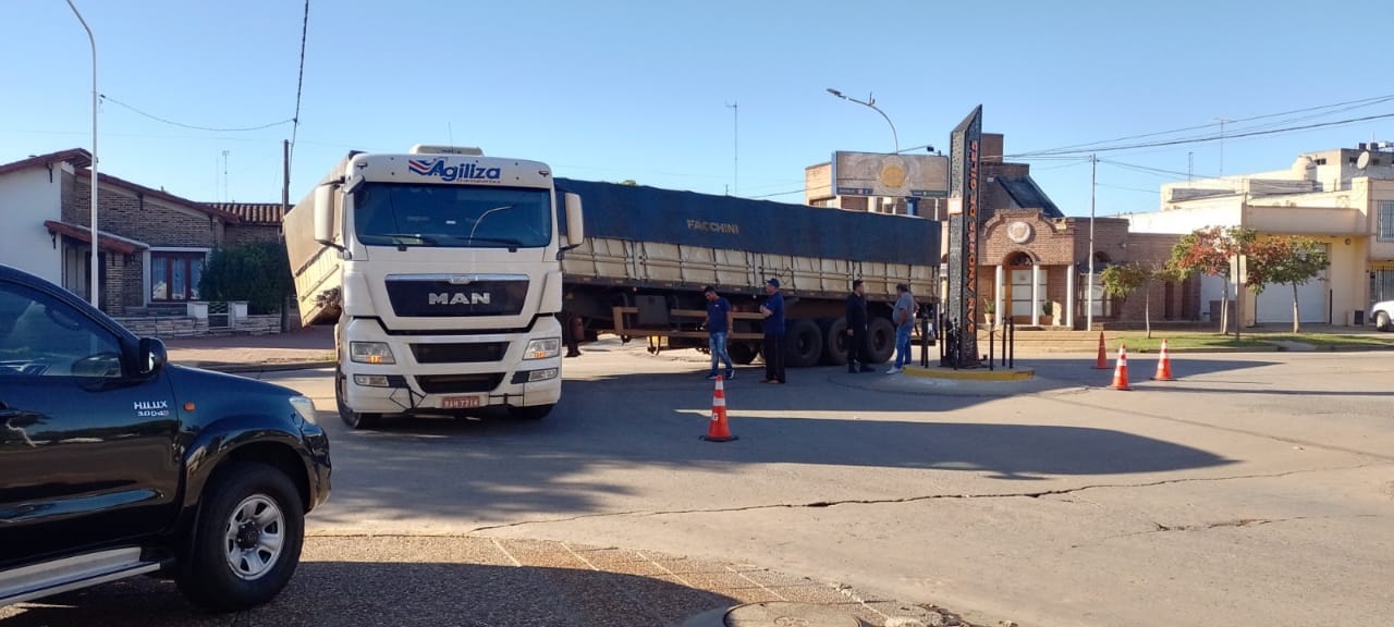 Camiones por la ciudad, un problema no resuelto