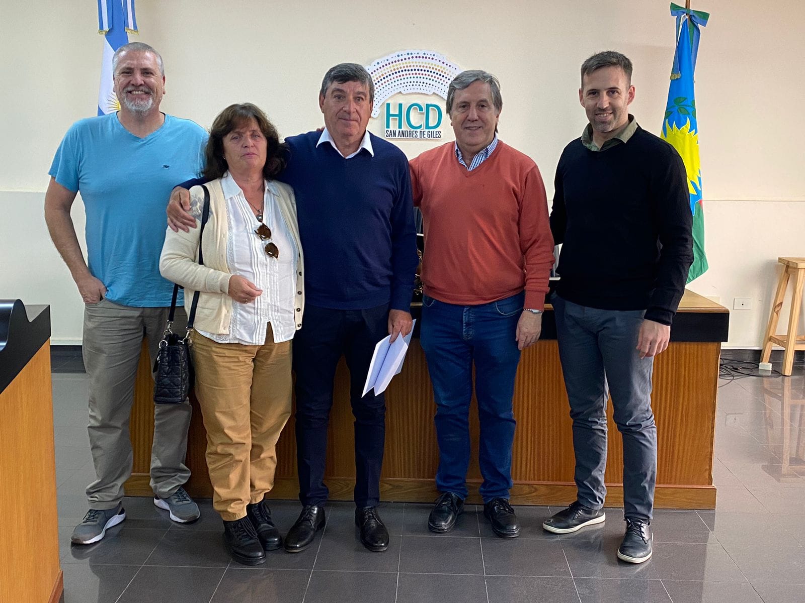 El concejo deliberante reconoció al profesor Luis Simcic