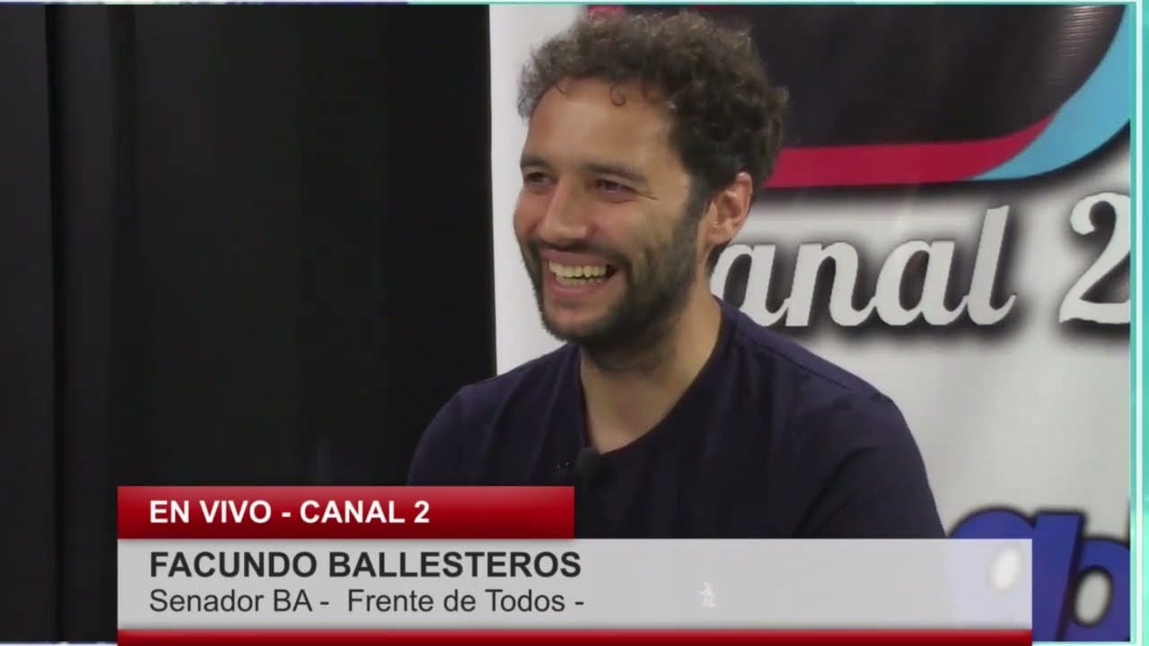 Facundo Ballesteros buscara renovar su banca en el senado provincial