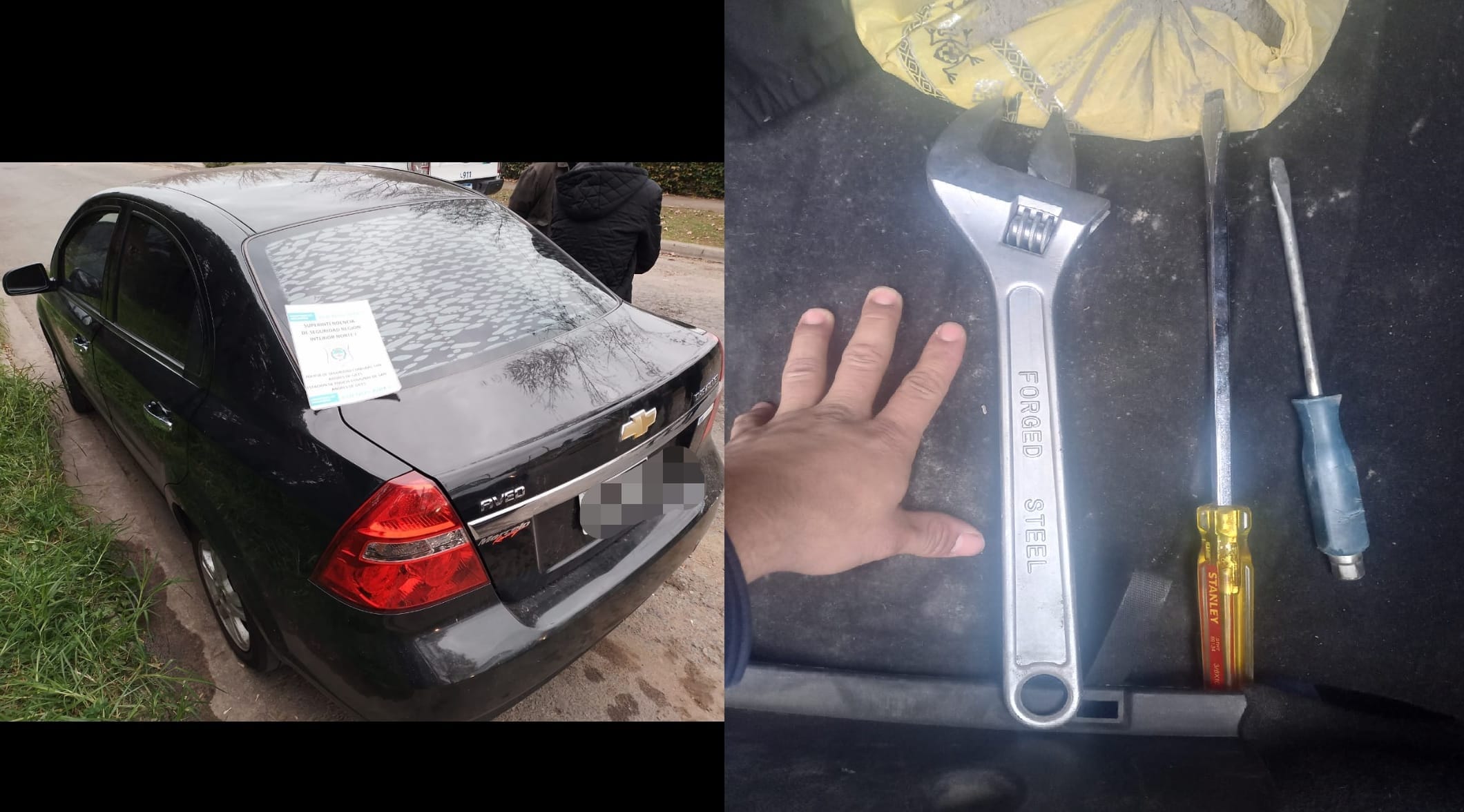 Policiales / Frustran un robo de una banda de peruanos