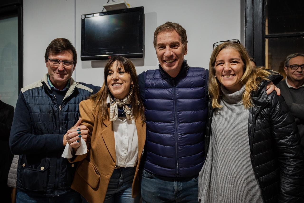 Diego Santilli visito la ciudad y apoyo fuertemente a Mercedes Condesse