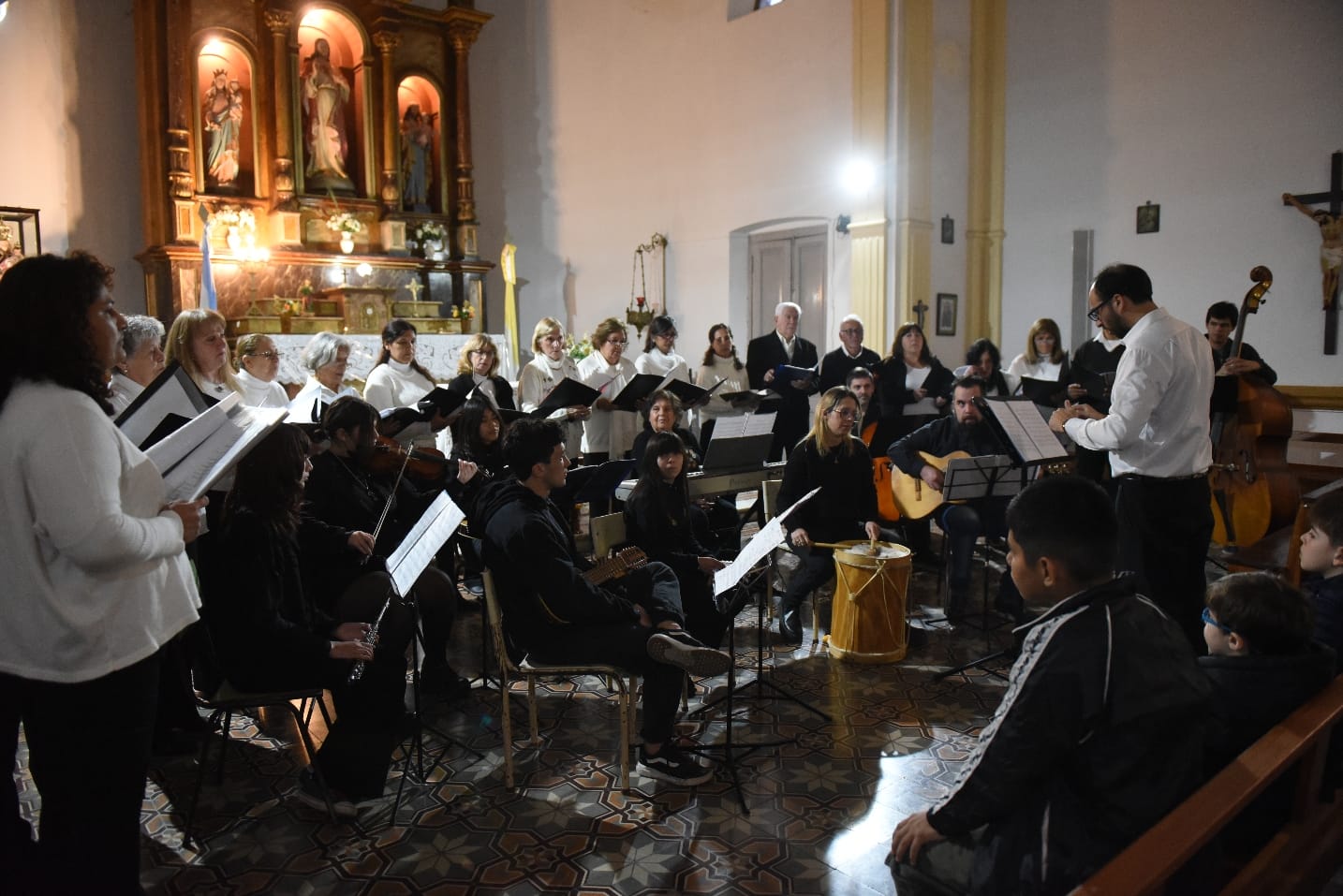 Encuentro coral en Azcuenaga