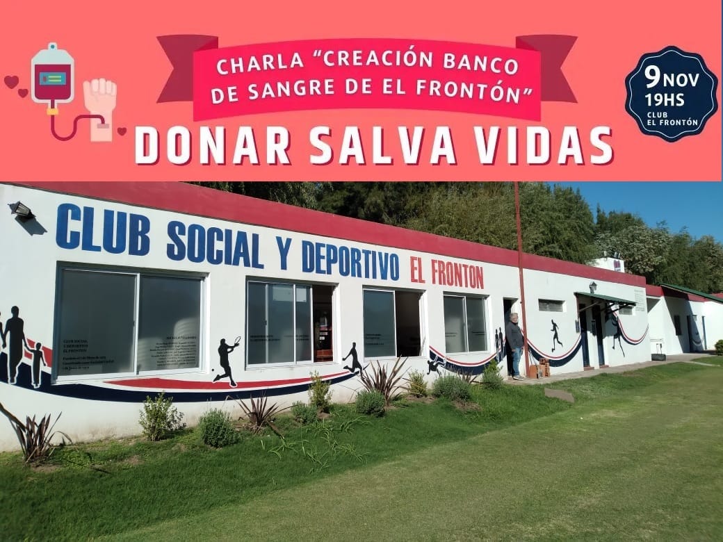 EL Frontón busca crear un banco de sangre