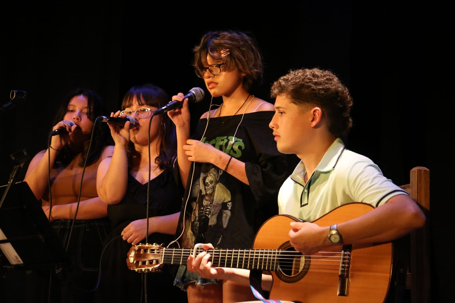 Se realizó la muestra anual del taller de canto