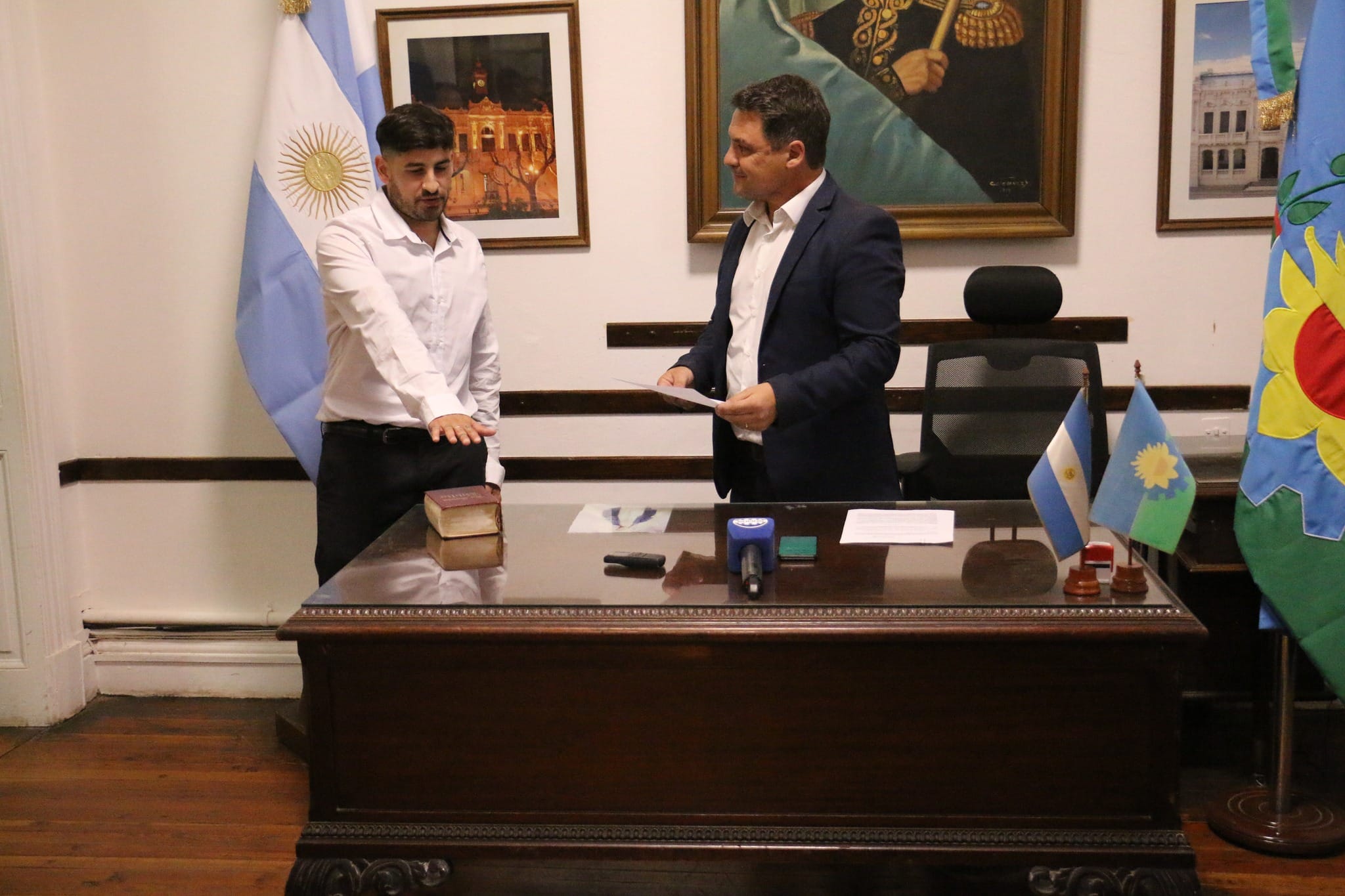 Juan Manuel Dinardi juró como Secretario de Desarrollo Humano y Acción Social
