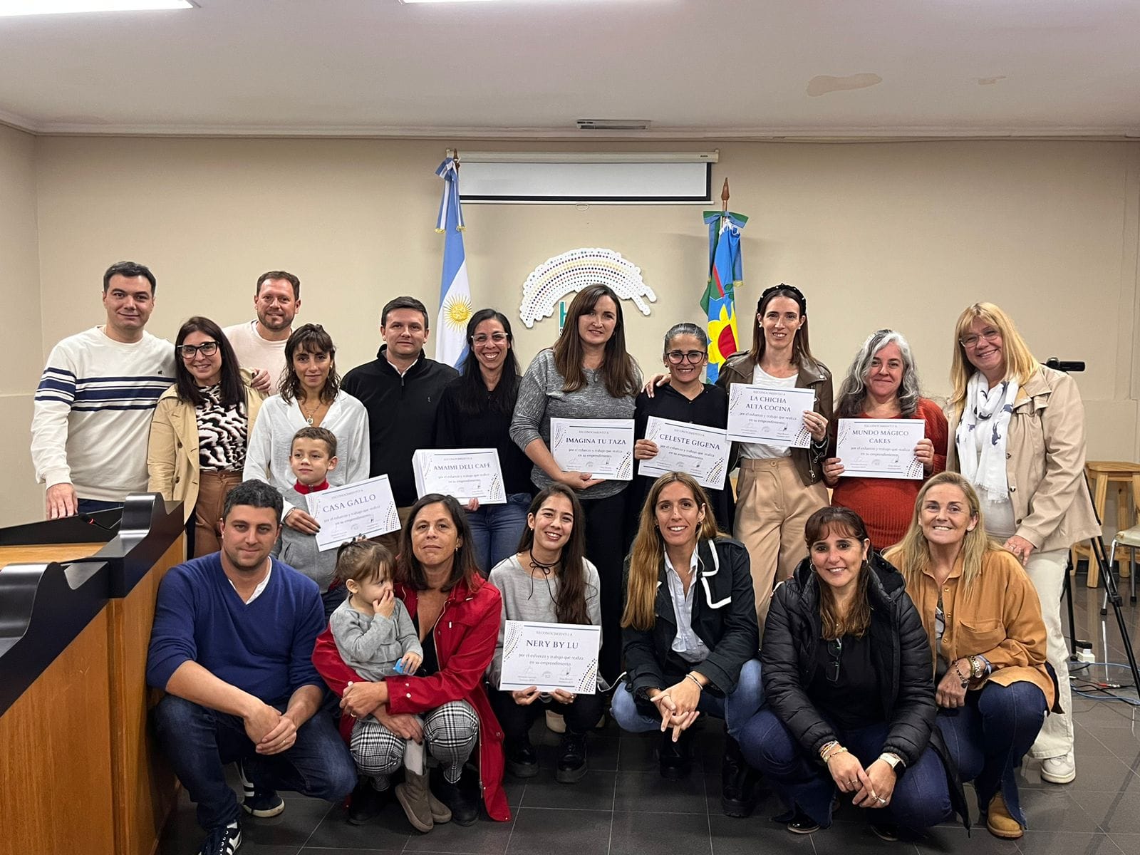 El concejo deliberante reconoció a emprendedoras gilenses