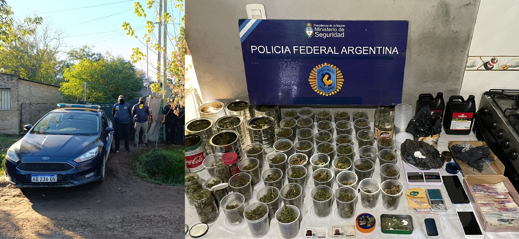 Policiales / Policía Federal desarticula un bunker de venta de estupefacientes en nuestra localidad