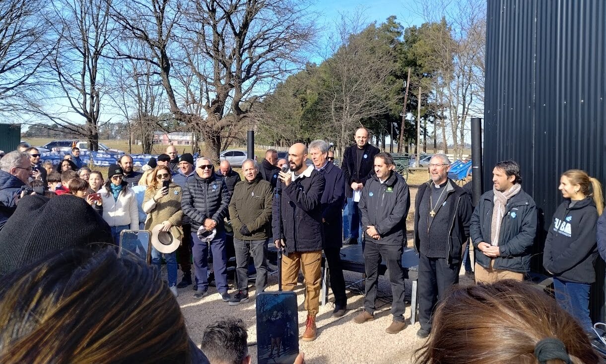 Abel Pintos inauguro su emprendimiento productivo en Mercedes