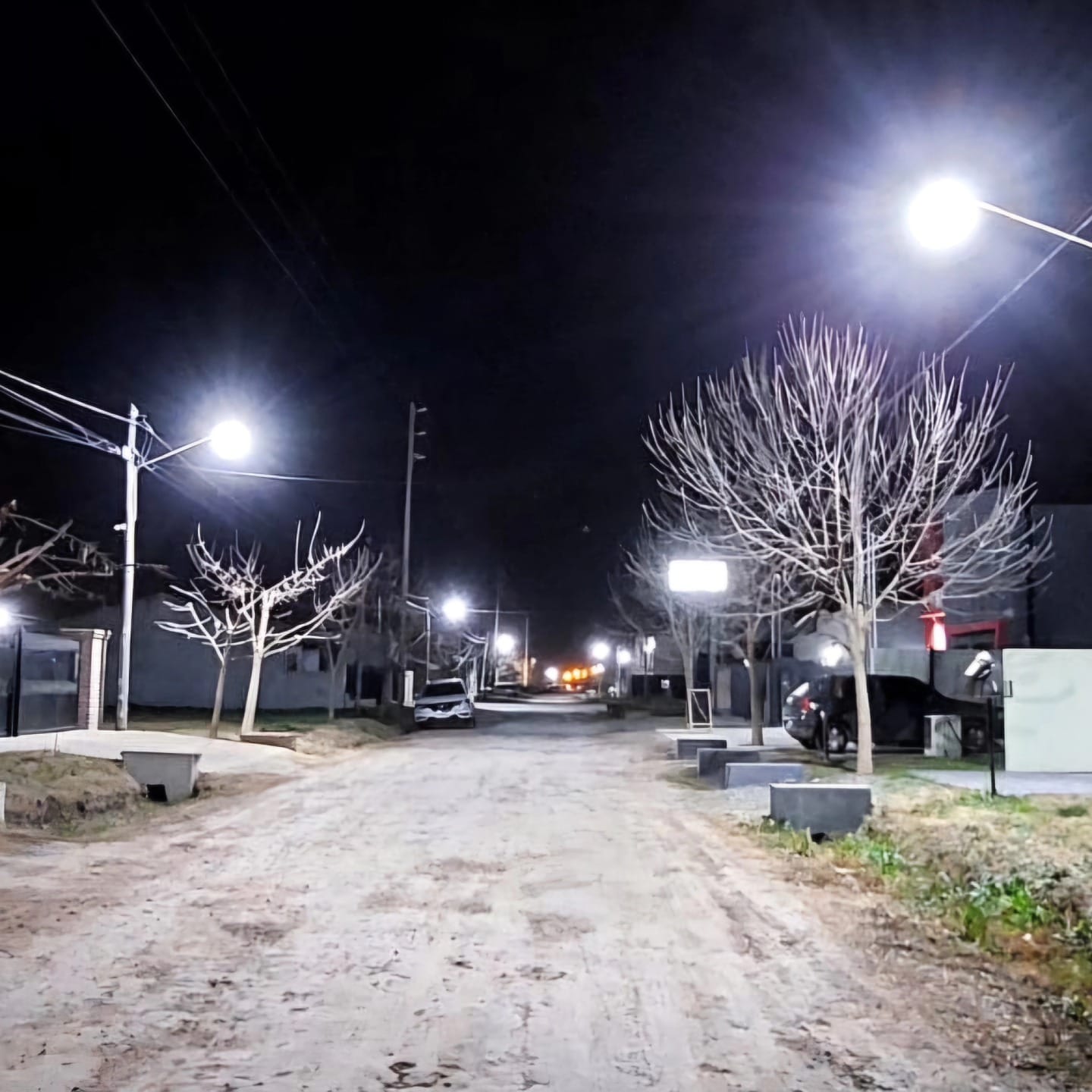 Sigue el recambio por luminarias led en los barrios