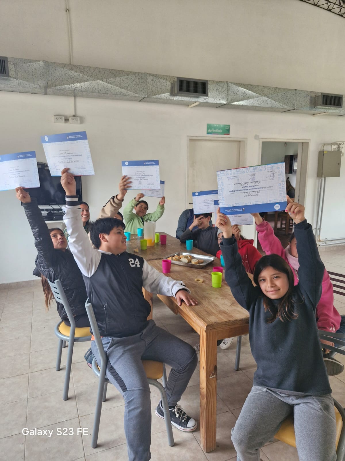 Se dictó un curso para niños sobre Alfabetización Digital
