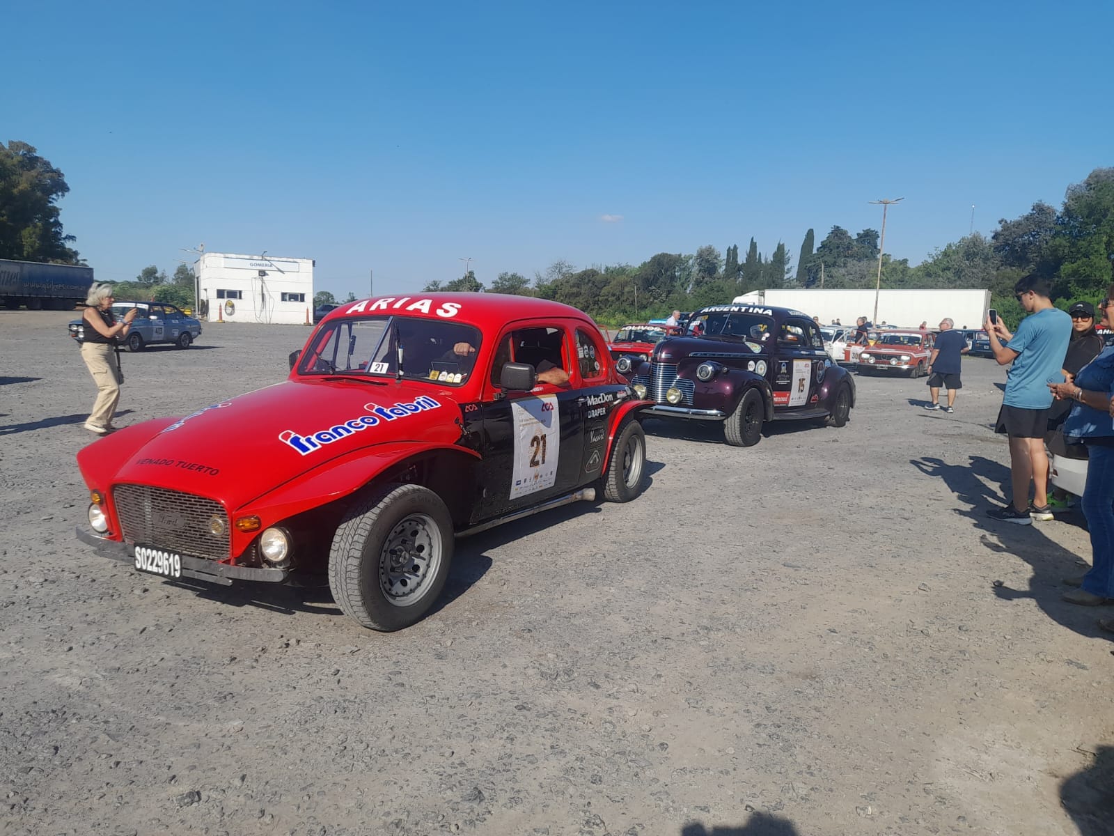 Se largo en San Andrés de Giles el XXV Gran premio histórico de la republica Argentina